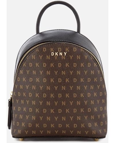 DKNY Coated Logo Mini Backpack - Multicolour