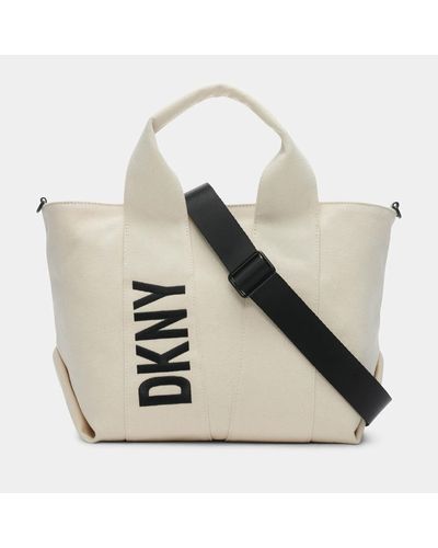 DKNY Rue Large Tote Bag - Natural