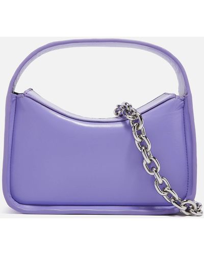 Stand Studio Minnie Leather Shoulder Bag - Purple