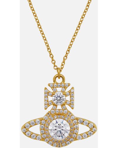 Vivienne Westwood Norabelle Gold-tone Pendant Necklace - Metallic