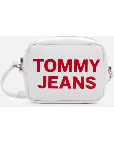 Tommy Hilfiger Tjw Essential Pu Camera Bag - Red