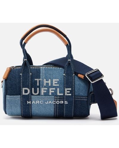 Marc Jacobs The Mini Denim Duffle Bag - Blue