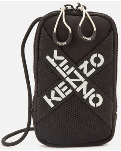 KENZO Sport Phoneholder On Strap - Black