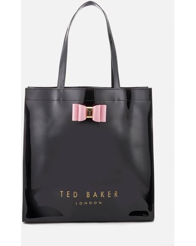 Ted Baker Bethcon Bow Detail Large Icon Bag - Black