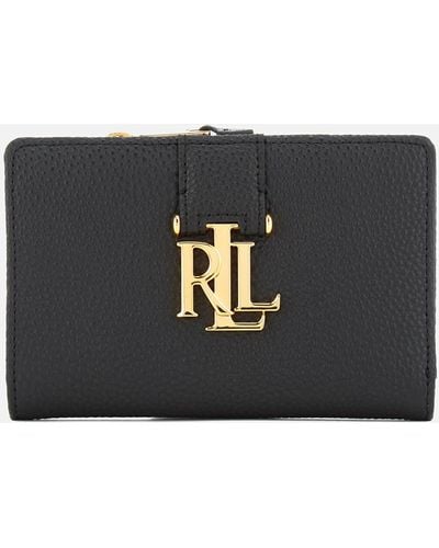 Lauren by Ralph Lauren Carrington New Compact Wallet - Black