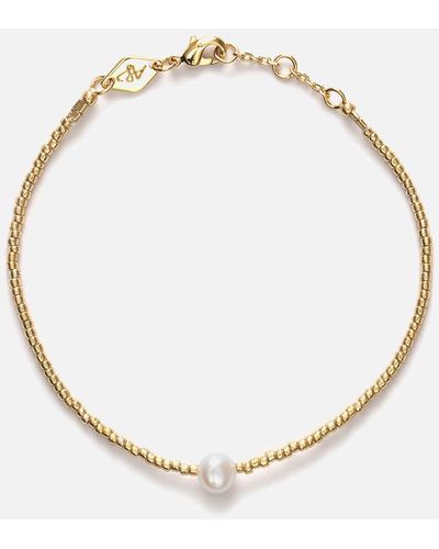 Anni Lu Pearly Gold-tone Bracelet - Metallic