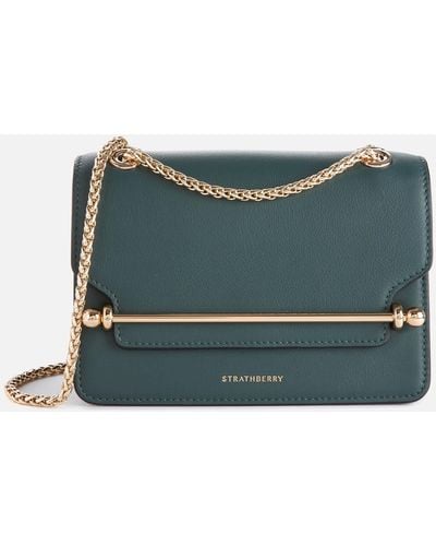 Strathberry East/west Mini Leather - Green