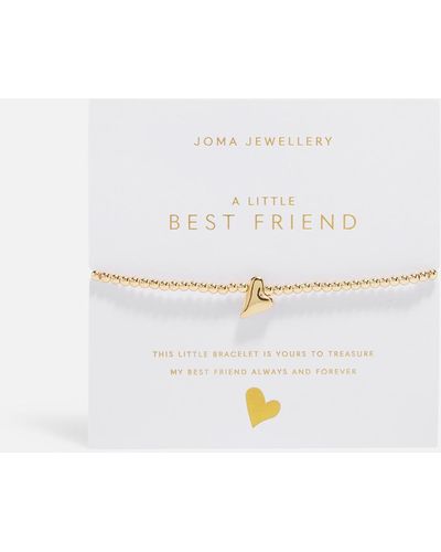 Joma Jewellery A Little Best Friend Gold-tone Bracelet - White