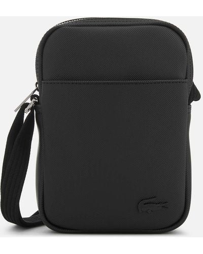 Lacoste Slim Vertical Camera Bag - Black