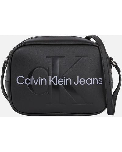 Calvin Klein Collection Leather Shoulder Bag - Red Shoulder Bags, Handbags  - CAL48384