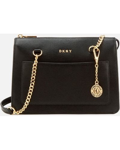 DKNY Small Zip Tote Bag - Black