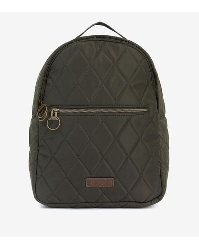 Barbour Quilted Shell Backpack - Green