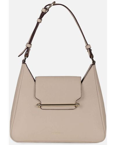 Shop Strathberry Multrees Leather Hobo Bag