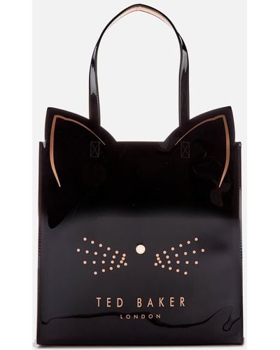 Ted Baker Felicon Cat Large Icon Bag - Black