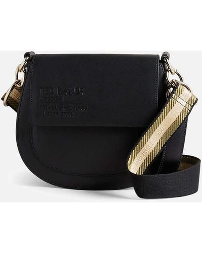 Ted Baker Darcell Leather Cross Body Bag - Black