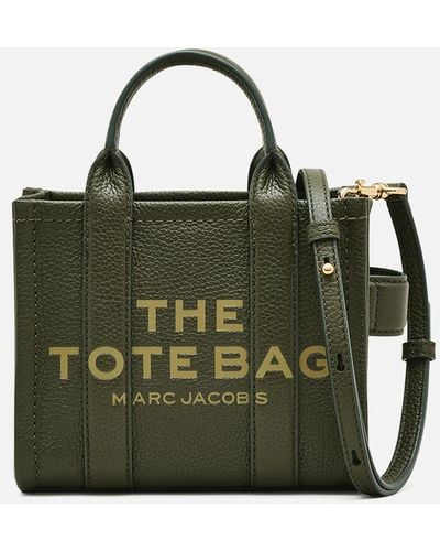 Marc Jacobs The Crossbody Leather Tote - Green