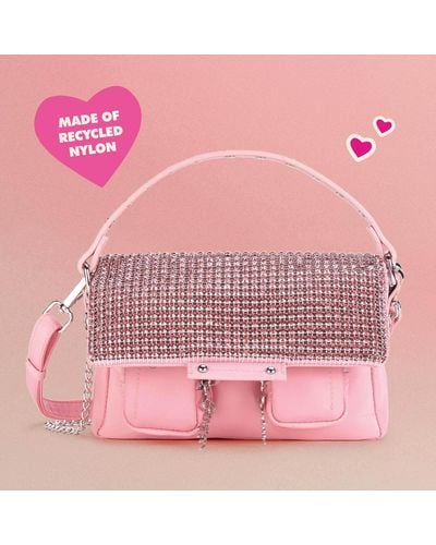 Nunoo X Barbie Small Honey Crystal Bag - Pink