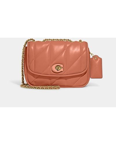 COACH Quilted Pillow Madison Shoulder Bag - Pink