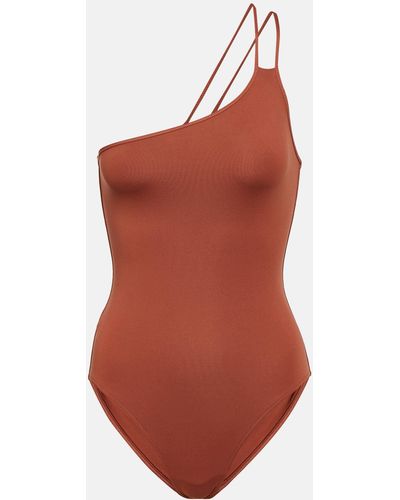 Eres Guarana Asymmetric Swimsuit - Red