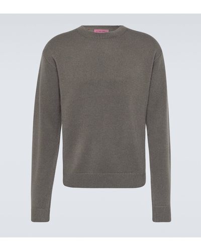 The Elder Statesman Cashmere Sweater - Grey