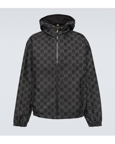 Gucci GG Reversible Ripstop Jacket - Black