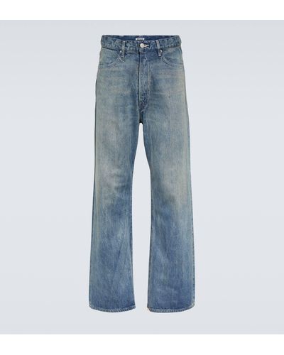 AURALEE Wide-leg Jeans - Blue