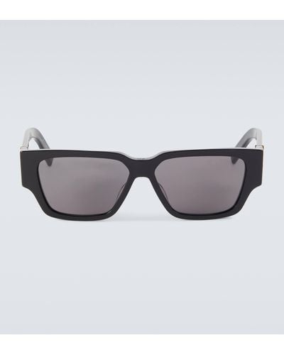 Dior Cd Diamond S5i Rectangular Sunglasses - Grey