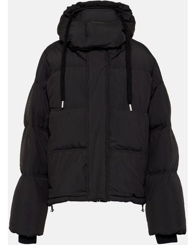 Ami Paris Quilted Puffer Jacket - Black