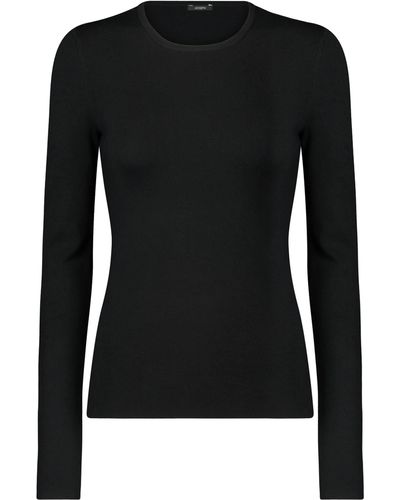 JOSEPH Silk-blend Sweater - Black
