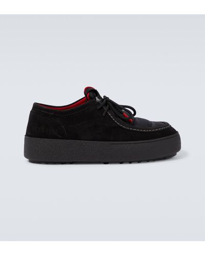 Moon Boot Mtrack Low Suede Sneakers - Black