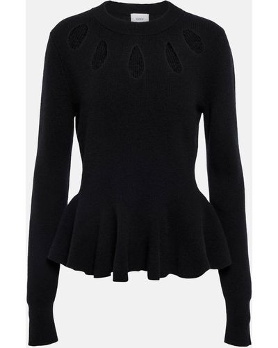 Erdem Felicity Wool Sweater - Black