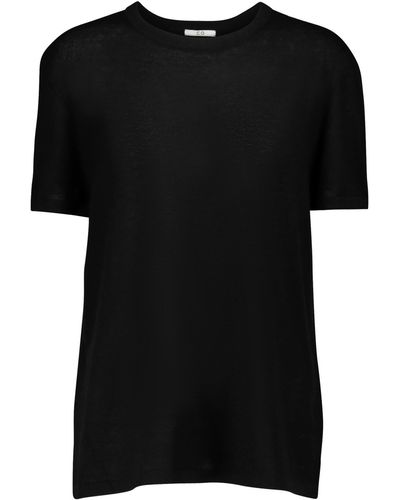 Co. Cashmere T-shirt - Black