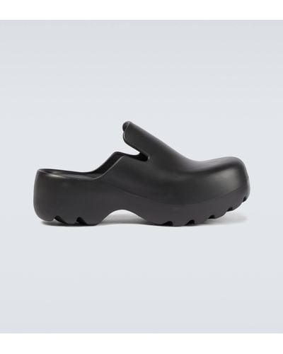 Bottega Veneta Puddle Rubber Sandals - Black