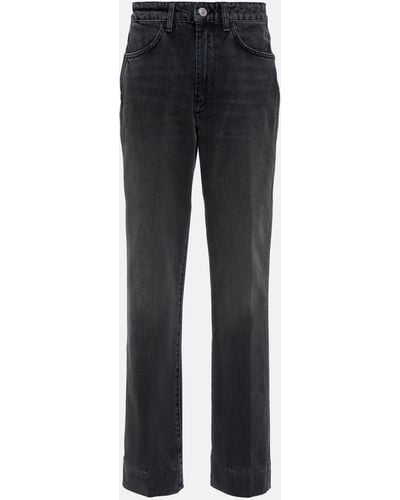 RE/DONE 70s High-rise Straight Jeans - Blue