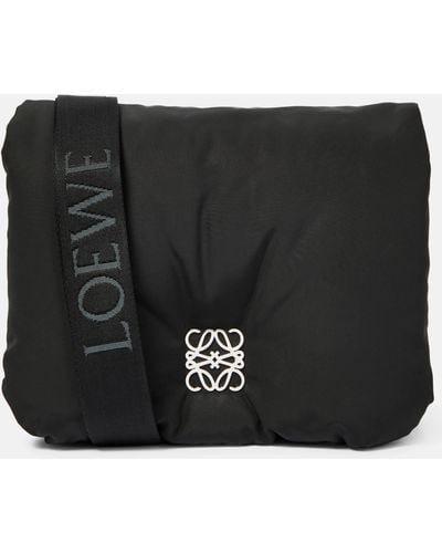 Loewe Goya Puffer Small Shoulder Bag - Black