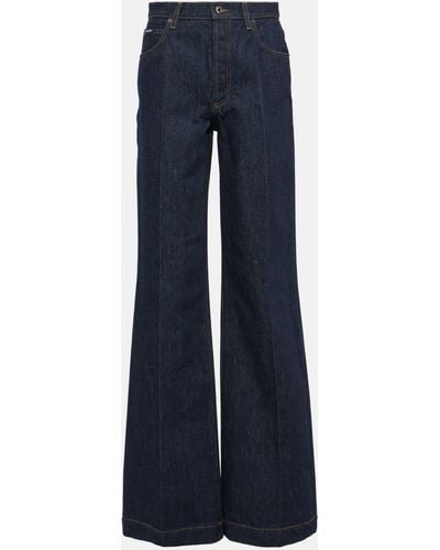 Dolce & Gabbana High-rise Flared Jeans - Blue