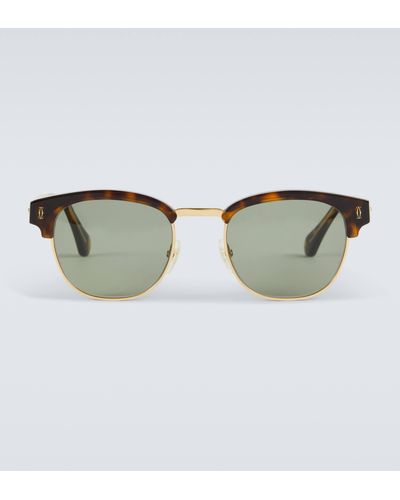 Cartier Browline Sunglasses - Green