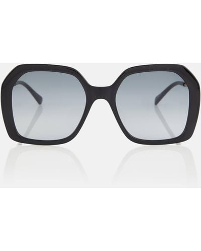 Stella McCartney Square Acetate Sunglasses - Black
