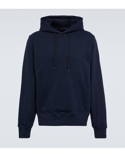 Canada Goose Huron Cotton Jersey Hoodie - Blue