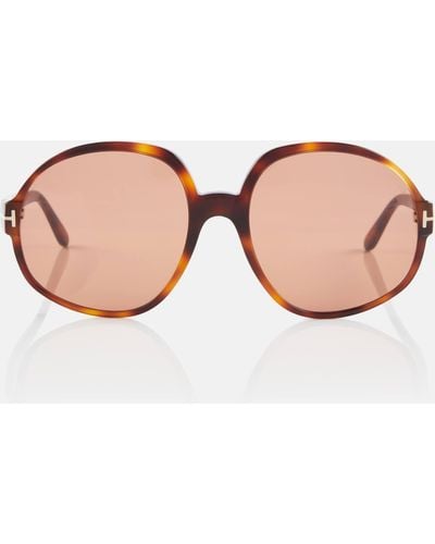 Tom Ford Claude-02 Oversized Sunglasses - Brown