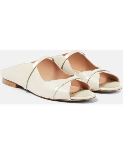 Malone Souliers Norah Leather Sandals - White