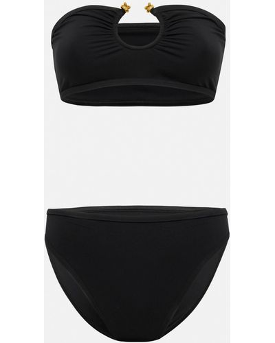 Bottega Veneta Knot Bikini - Black