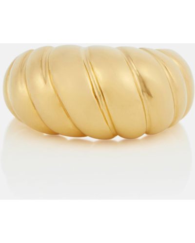 Sophie Buhai Shell Medium 18kt Gold-plated Sterling Silver Ring - Metallic