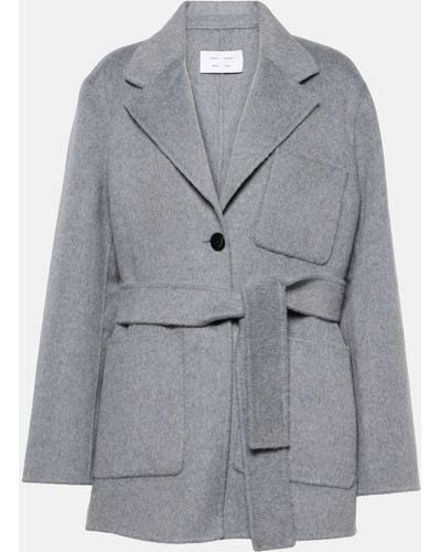 Proenza Schouler White Label Amalia Wool-blend Jacket - Grey