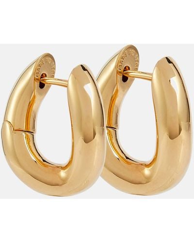 Balenciaga Loop Xxs Earrings - Metallic