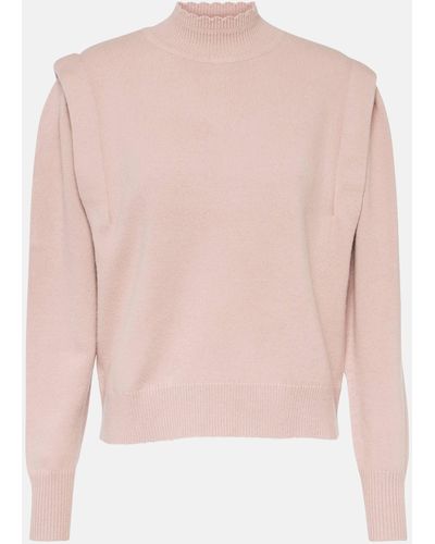 Isabel Marant Lucile Wool-blend Sweater - Pink