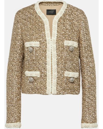 Giambattista Valli Lurex® Tweed Jacket - Natural