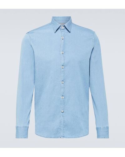 Canali Denim Shirt - Blue