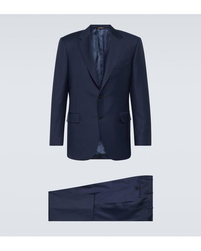 Canali Wool Suit - Blue