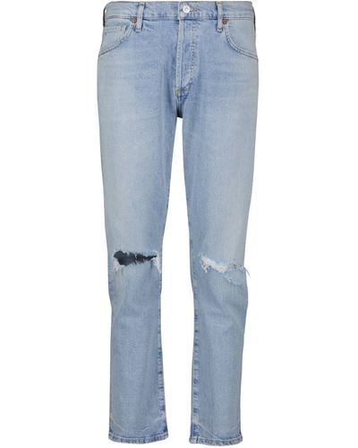 Citizens of Humanity Emerson Mid-rise Boyfriend Jeans - Blue